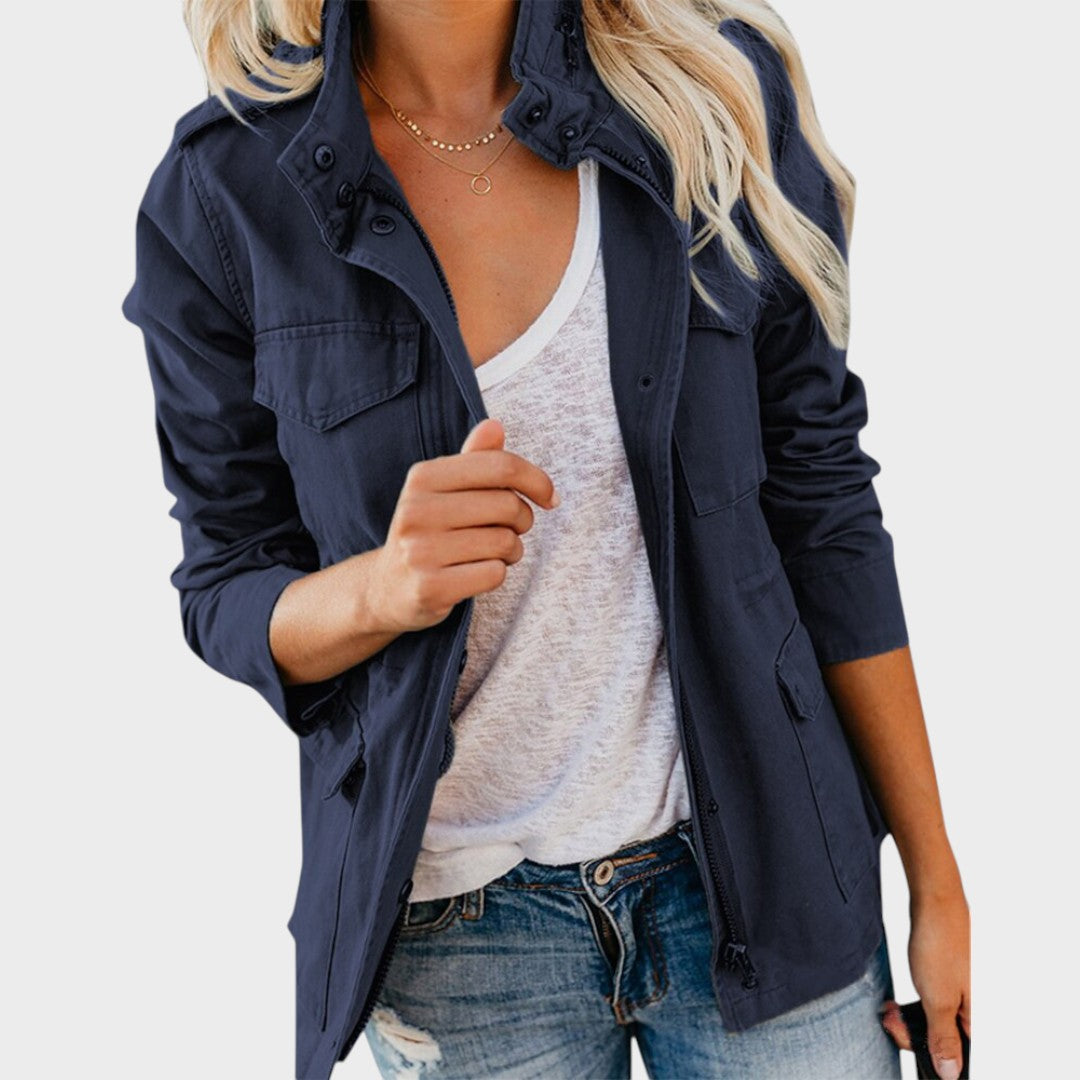 Juliana | Chaqueta Informal Con Cremallera