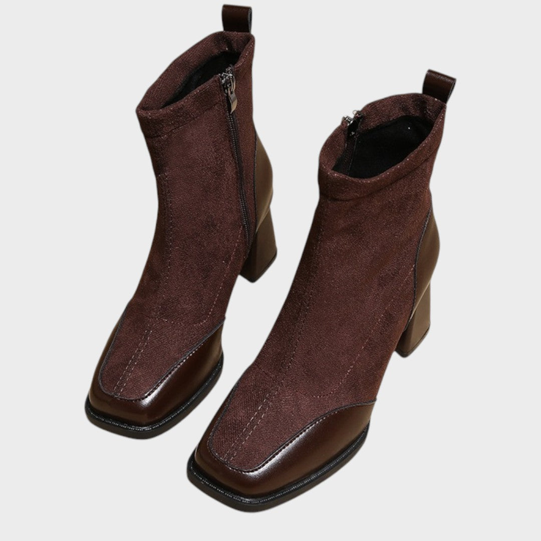 Verona | Botas de Antes con Detalles de Piel
