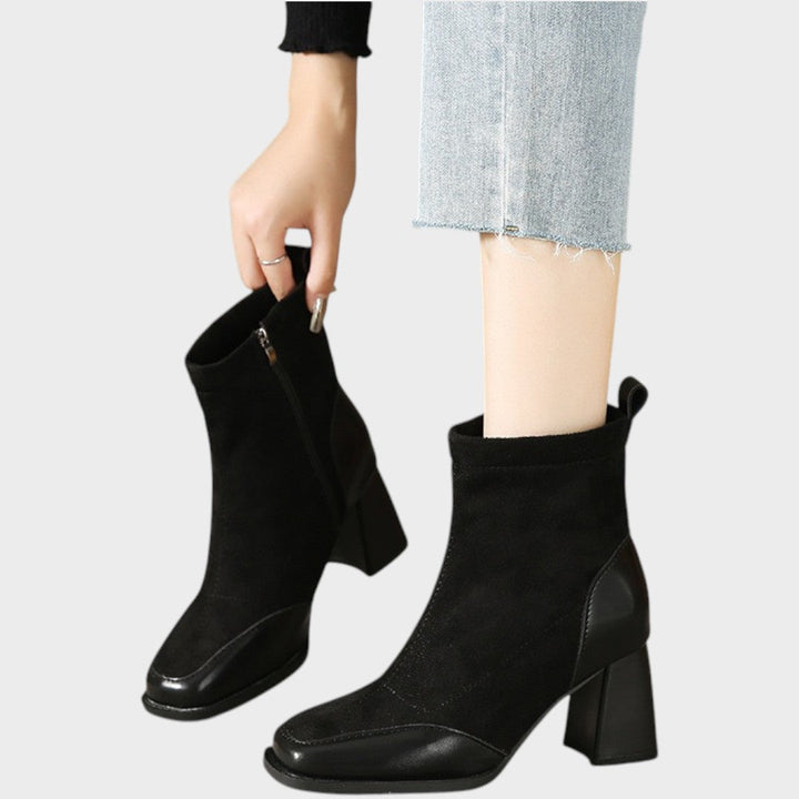 Verona | Botas de Antes con Detalles de Piel