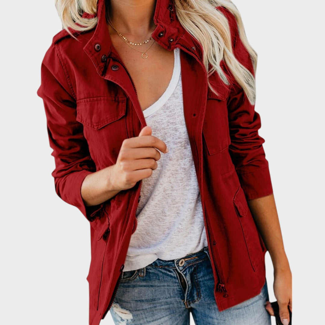 Juliana | Chaqueta Informal Con Cremallera