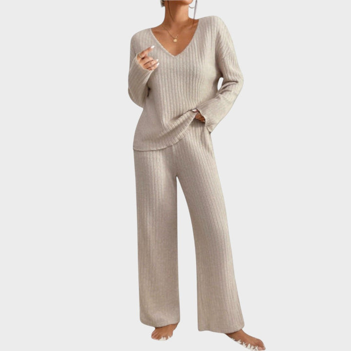 Kathy | Conjunto de Punto de Dos Piezas