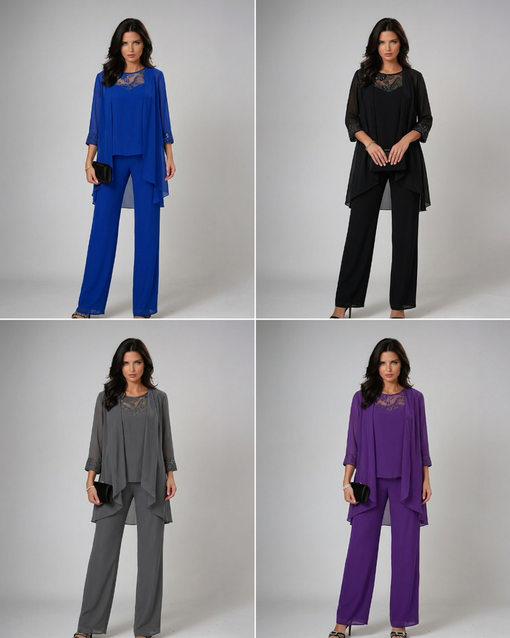 Iva™ | Conjunto Elegante de 3 Piezas