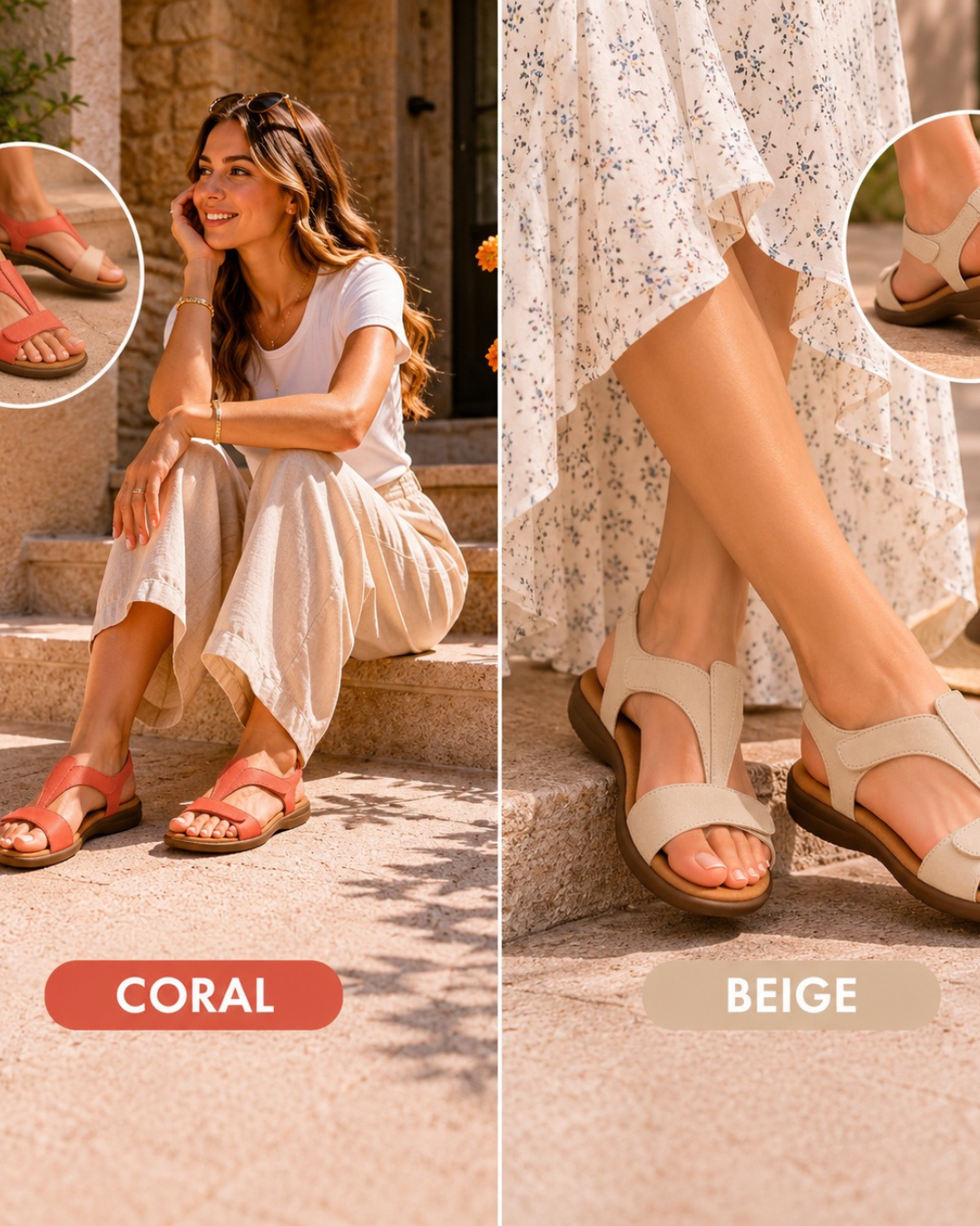 Richmond™ | Sandalias Cómodas con Soporte Ortopédico
