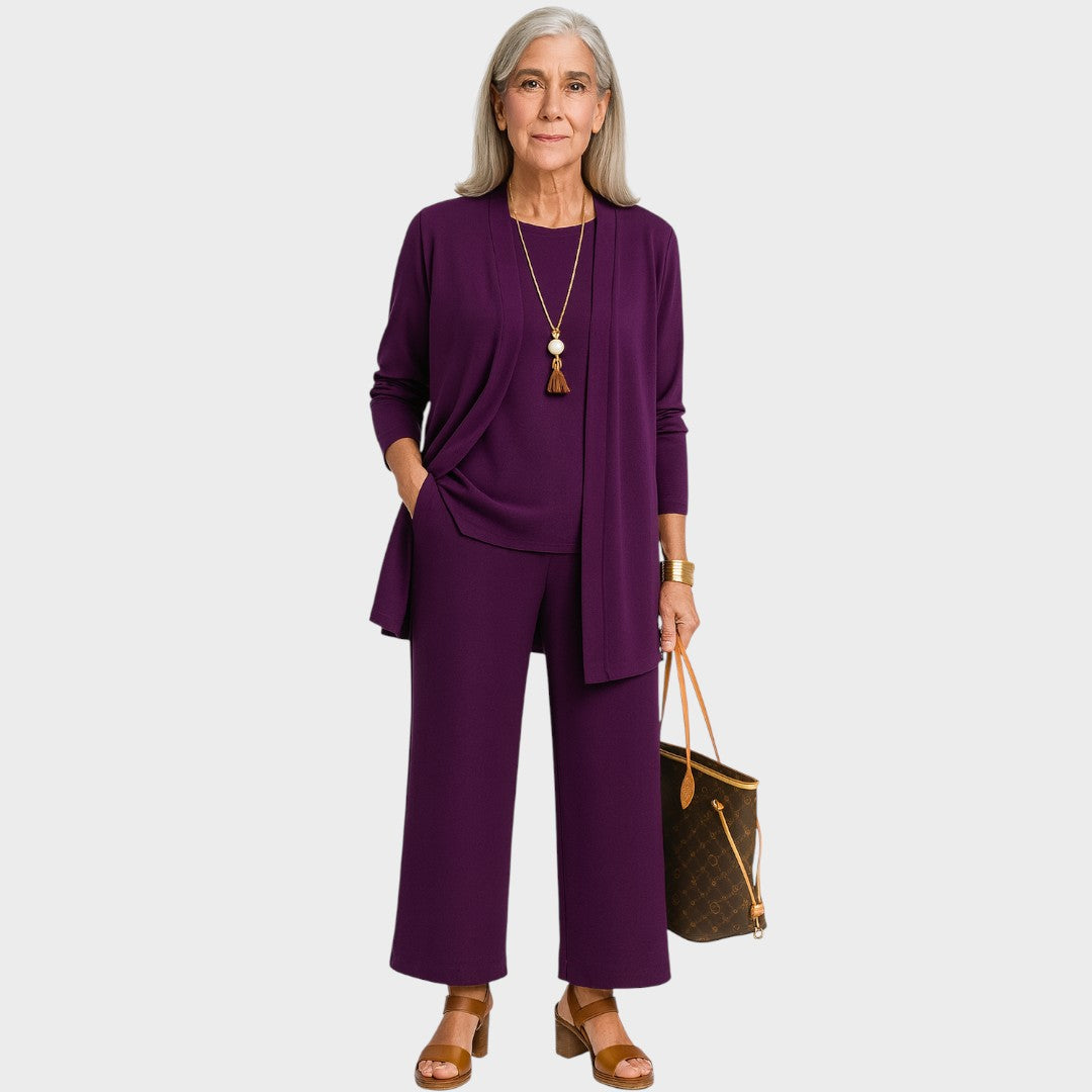 Gina | Conjunto Elegante de 3 Piezas