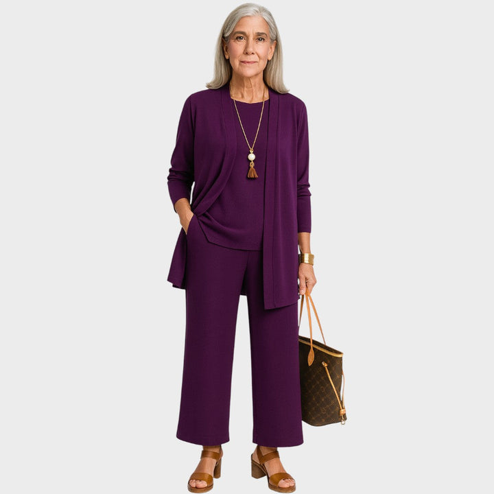 Gina | Conjunto Elegante de 3 Piezas