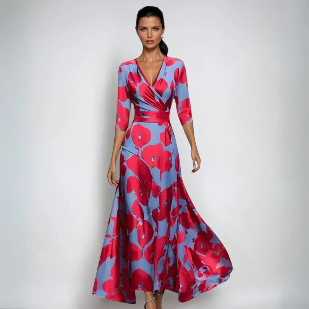 Chloe™ | Vestido Floral Elegante y Favorecedor
