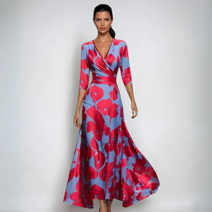 Chloe™ | Vestido Floral Elegante y Favorecedor