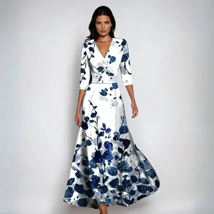Chloe™ | Vestido Floral Elegante y Favorecedor