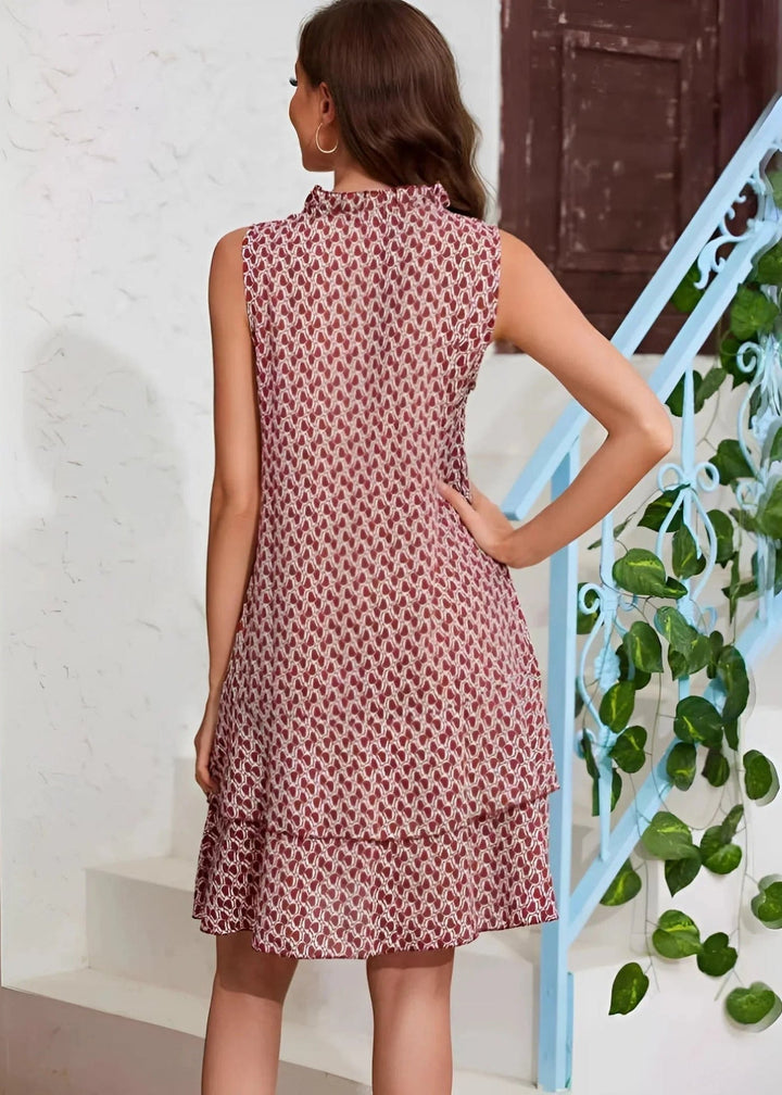 Leoni™ | Vestido elegante sin mangas que estiliza y enamora