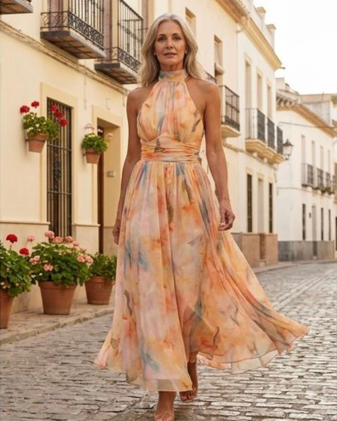Halter™ | Vestido Maxi Elegante