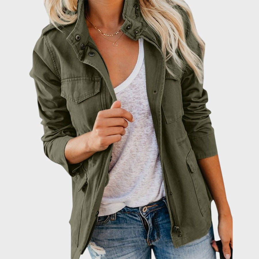 Juliana | Chaqueta Informal Con Cremallera