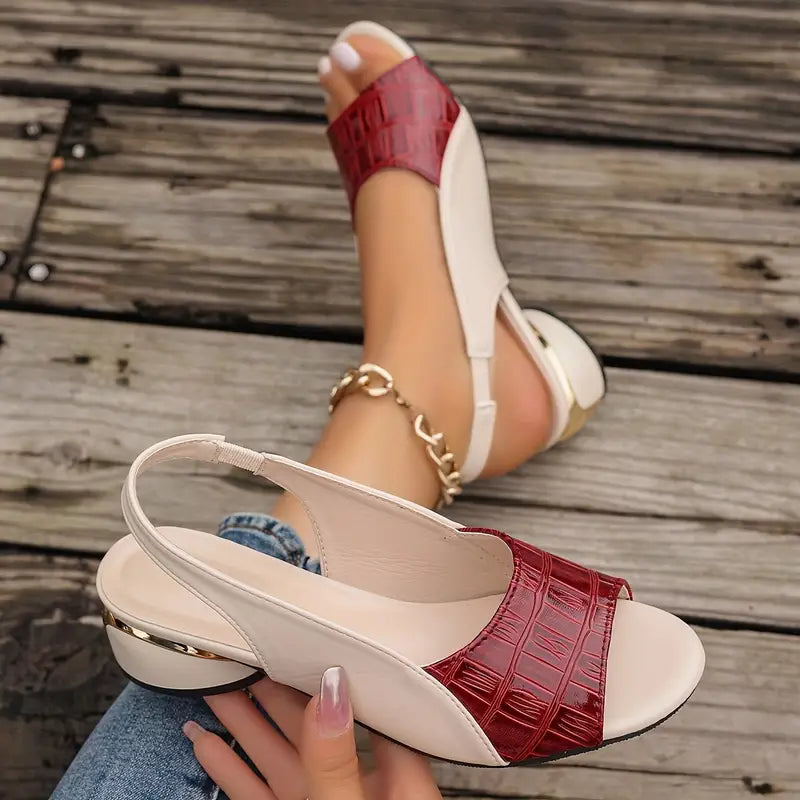 Gloria™ | Sandalias Ortopédicas Elegantes para Máximo Confort