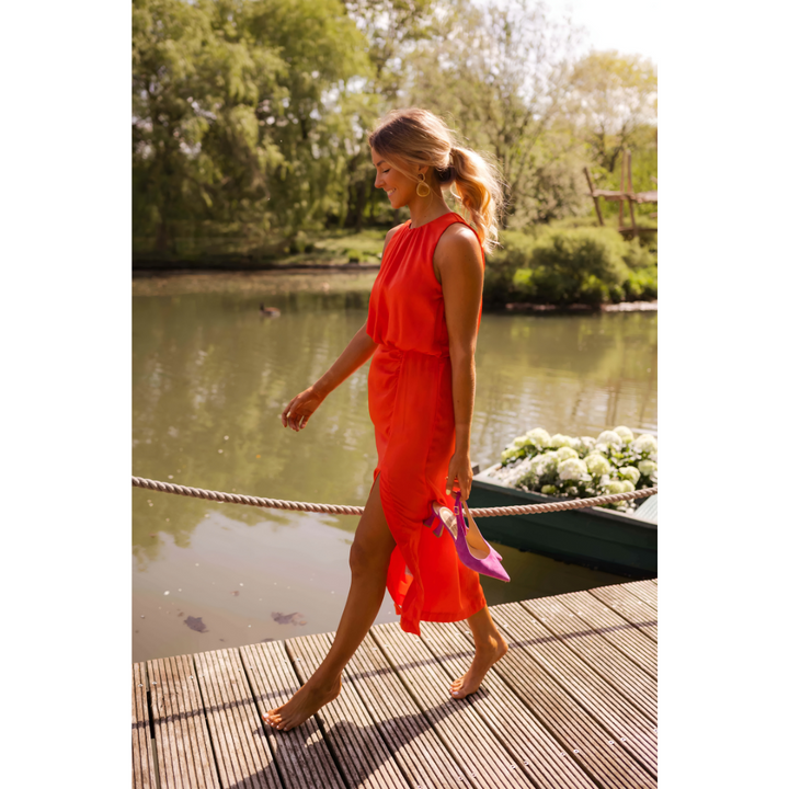 Kasia™ | Vestido Midi Elegante y Fresco para Primavera & Verano