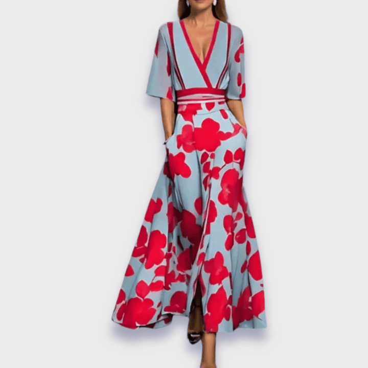 Chloe™ | Vestido Floral Elegante y Favorecedor