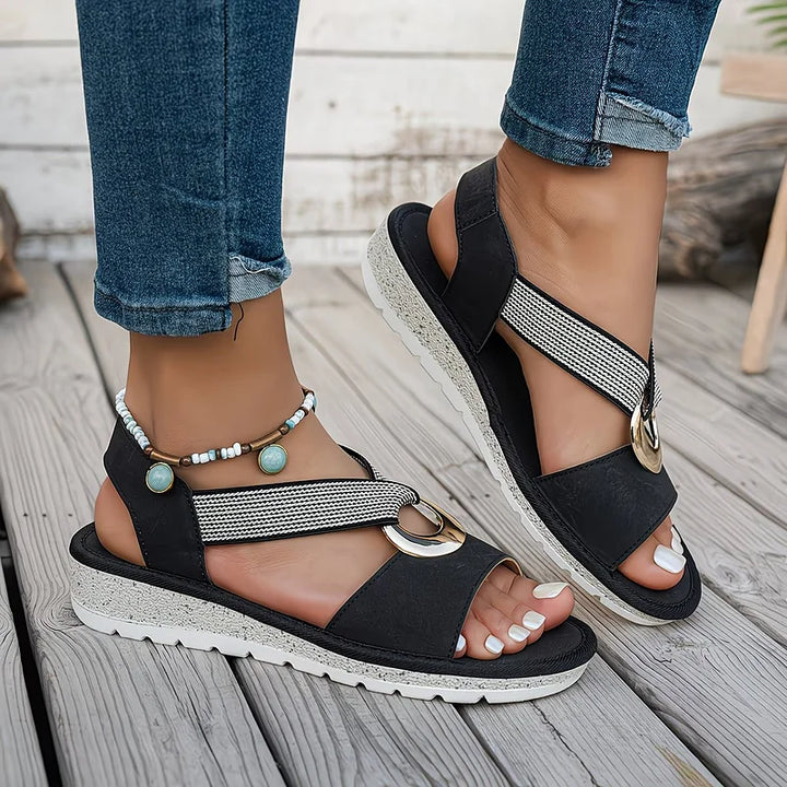 Pilar™ | Sandalias Cómodas con Estilo para Caminar sin Dolor
