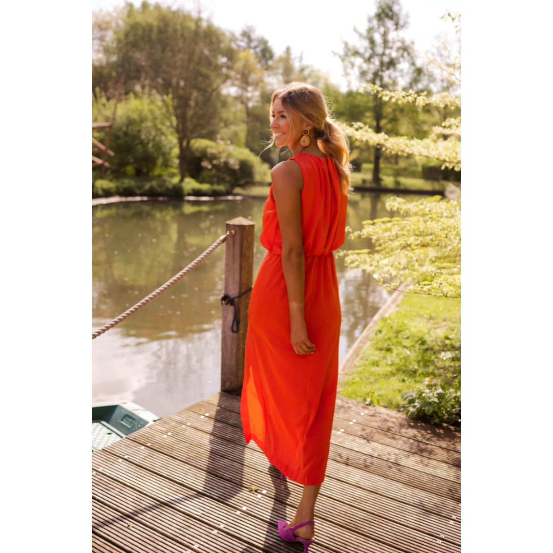 Kasia™ | Vestido Midi Elegante y Fresco para Primavera & Verano