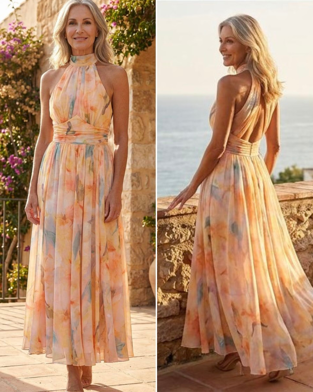 Halter™ | Vestido Maxi Elegante