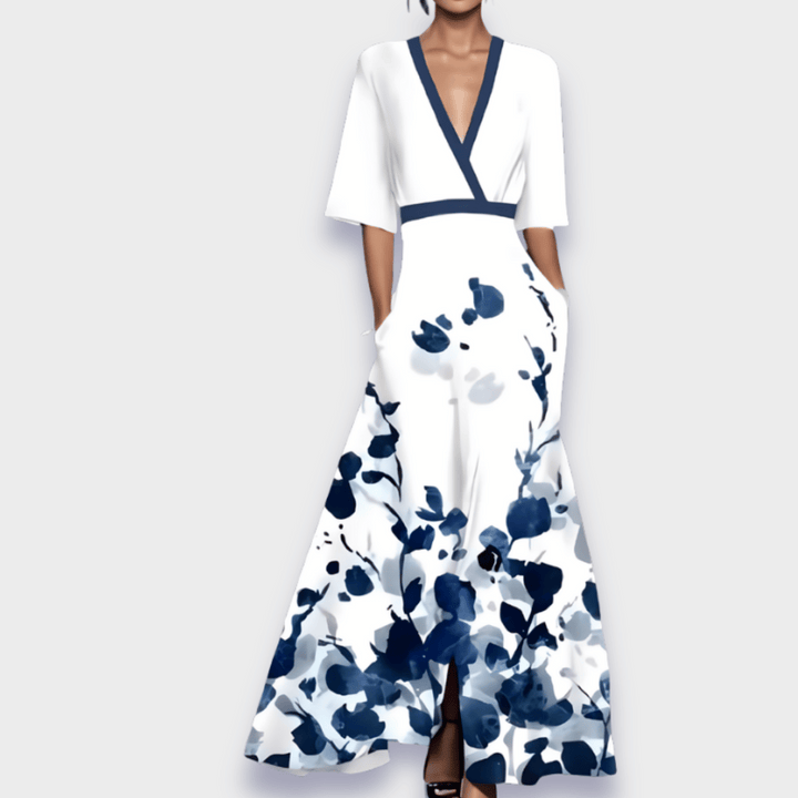 Chloe™ | Vestido Floral Elegante y Favorecedor