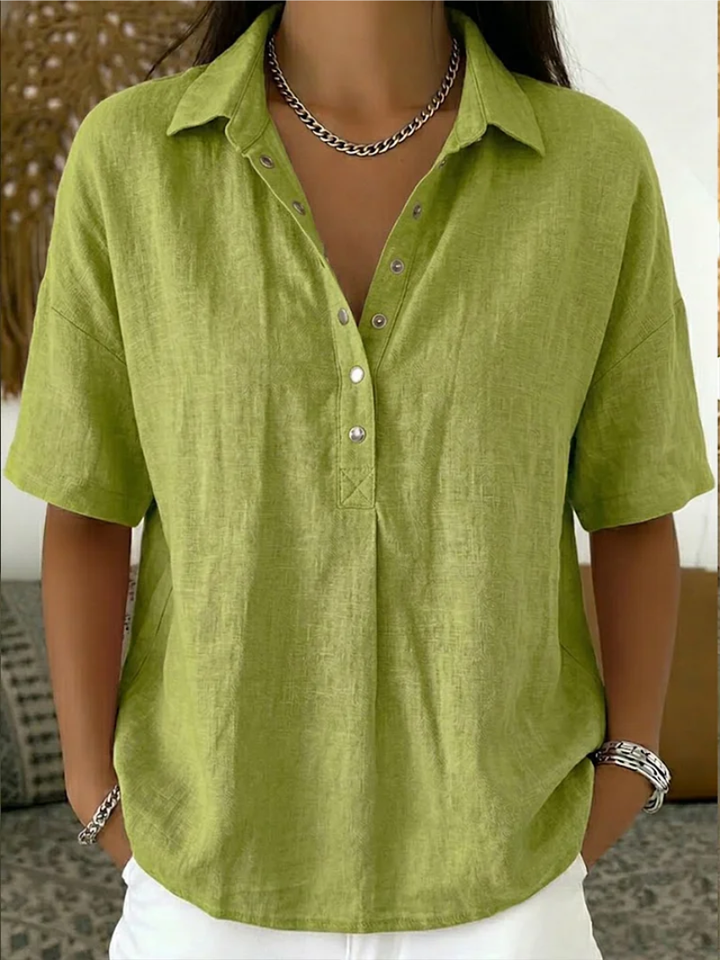 Rachel™ | Blusa Elegante con Cuello