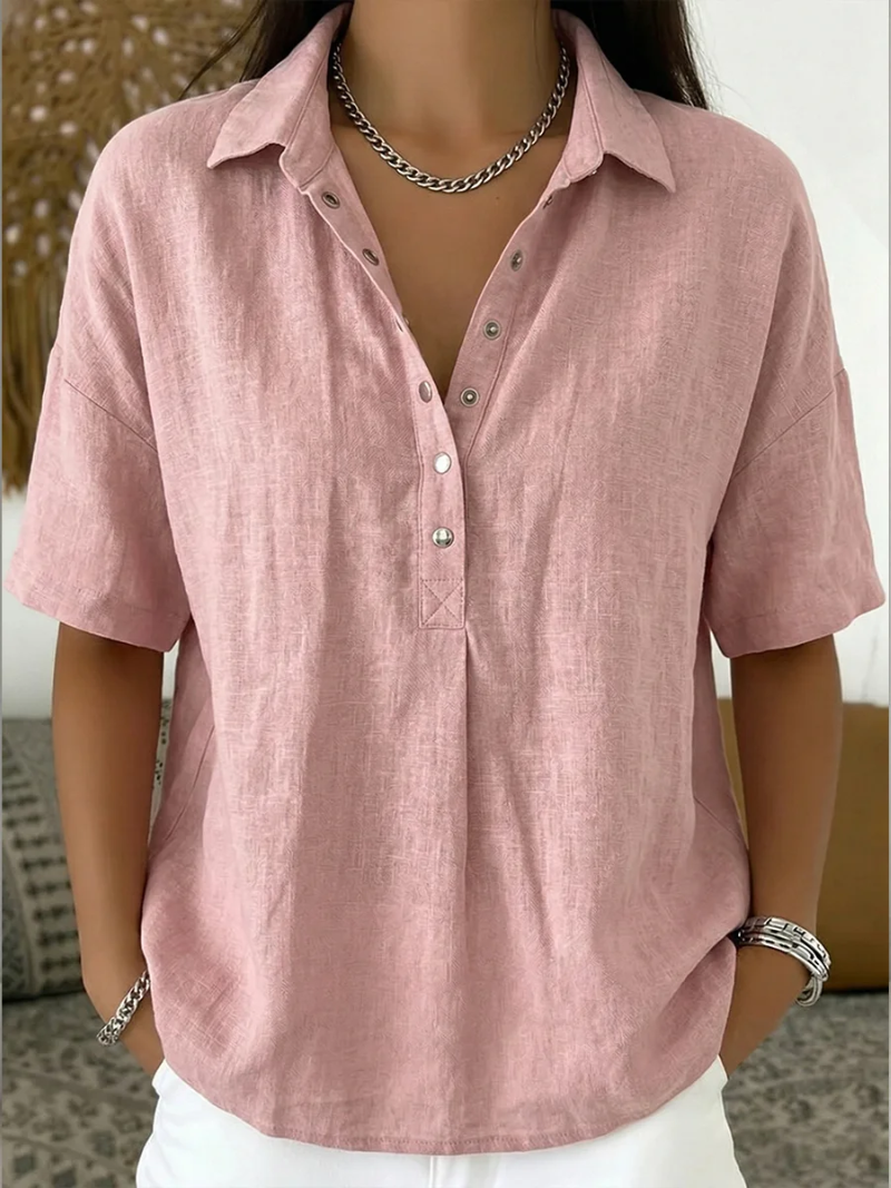 Rachel™ | Blusa Elegante con Cuello