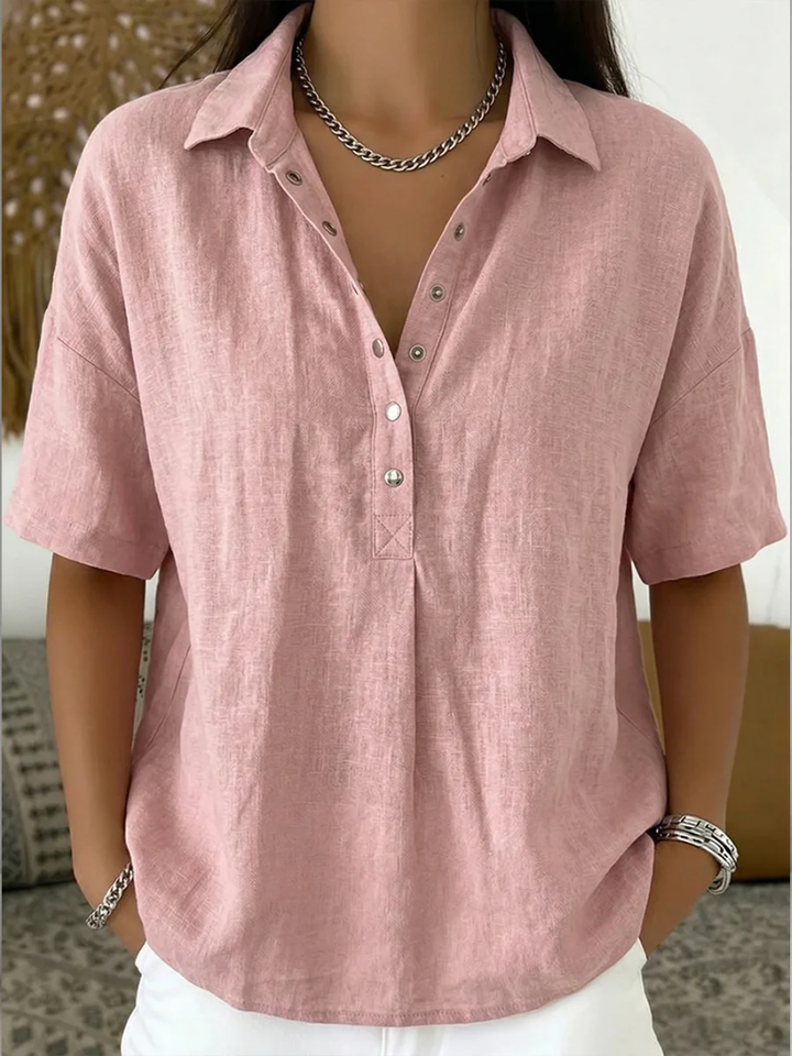 Rachel™ | Blusa Elegante con Cuello