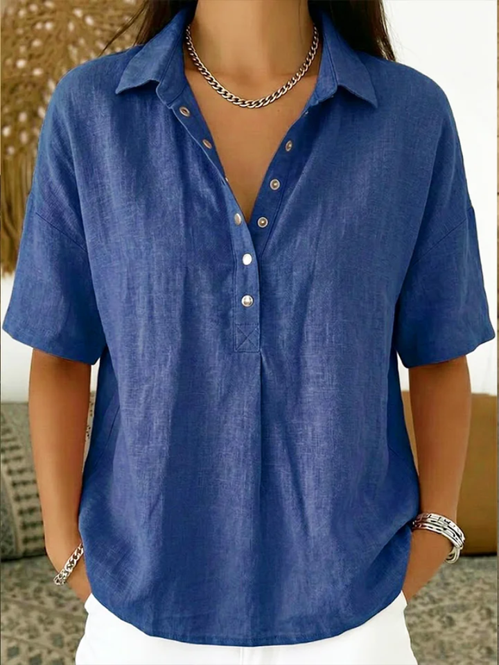 Rachel™ | Blusa Elegante con Cuello