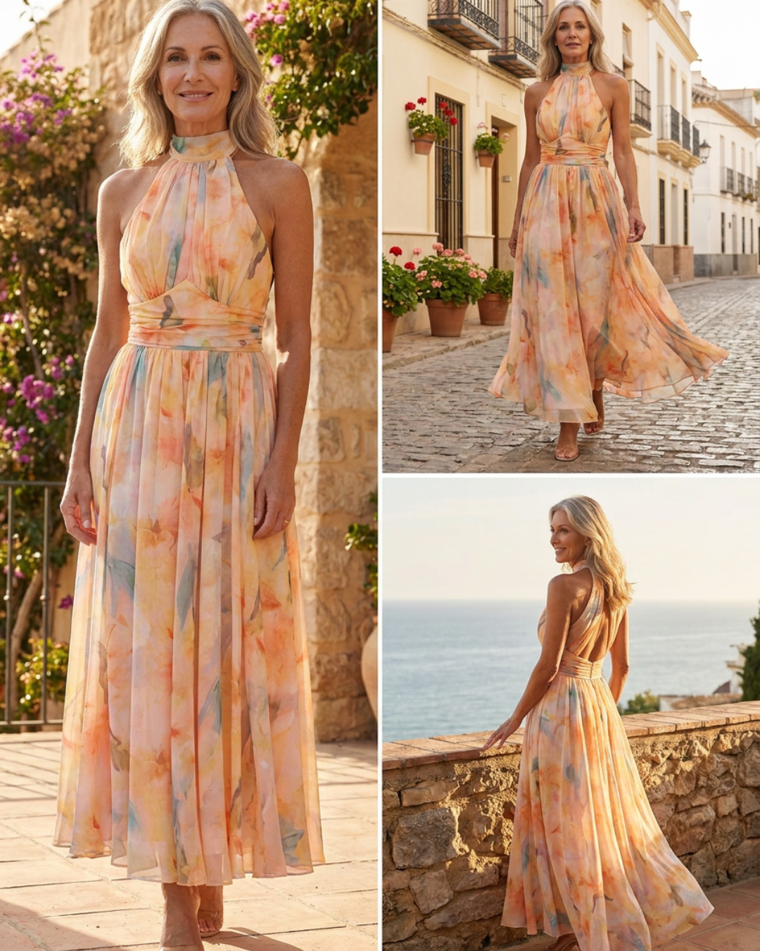 Halter™ | Vestido Maxi Elegante