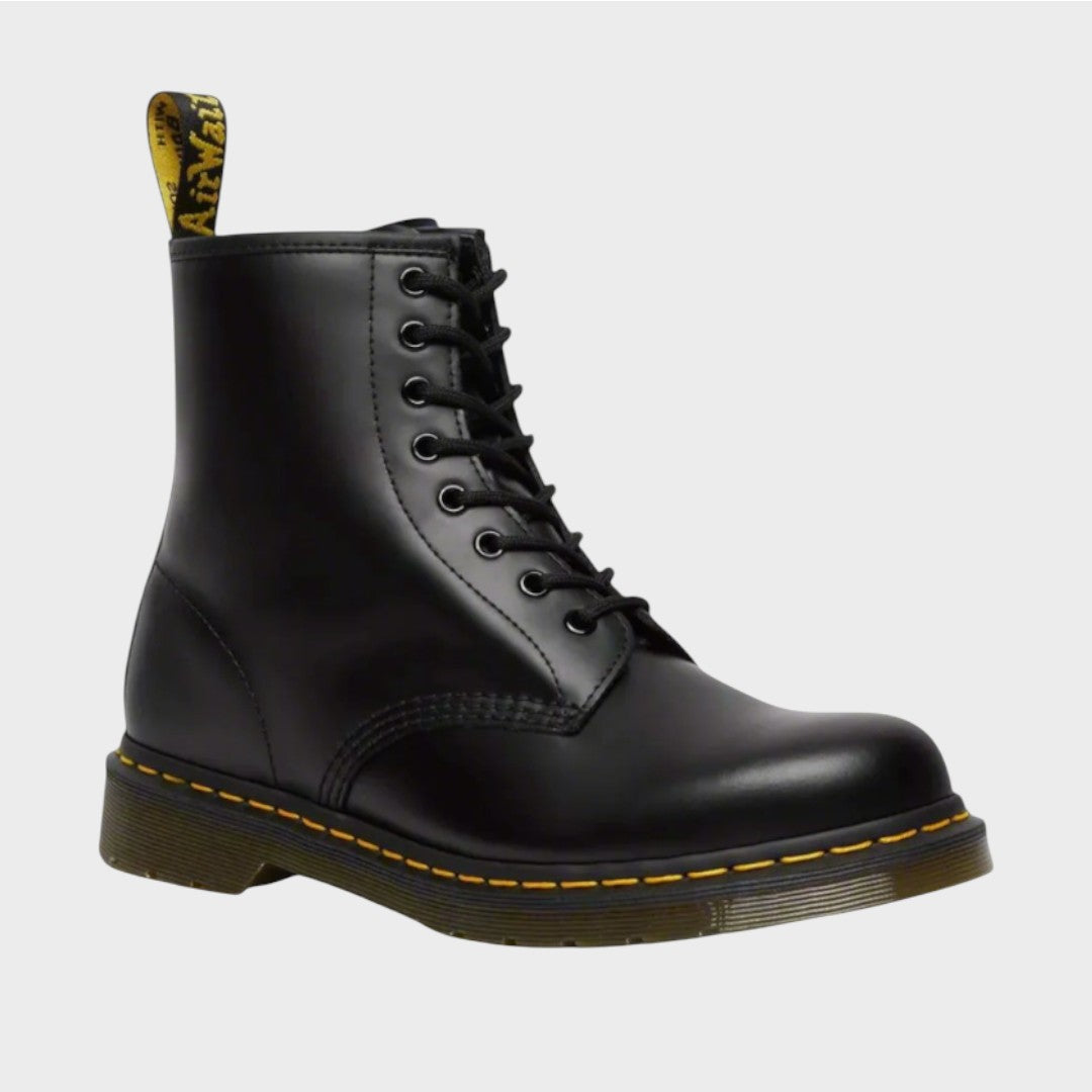 Mariana |  Botas de Piel Estilo Militar con Cordones