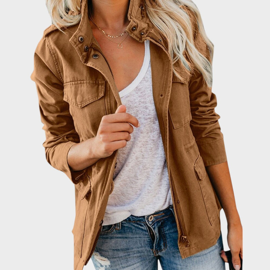 Juliana | Chaqueta Informal Con Cremallera