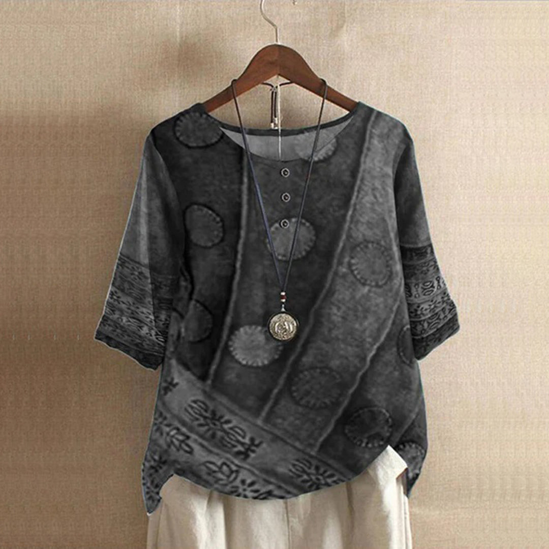 Ulla™ | Blusa Suelta Premium para un Look Elegante