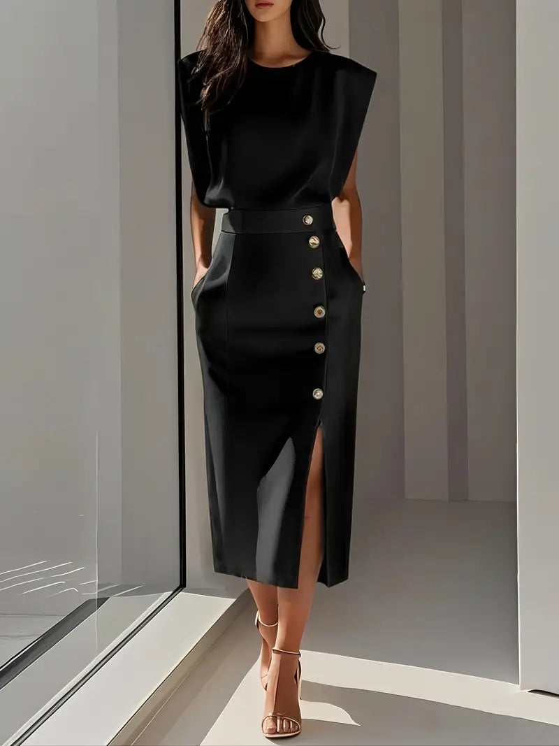 Dalia | Vestido Midi Sofisticado