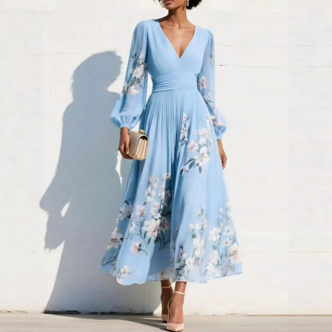 BEGOÑA | VESTIDO FLORAL ELEGANTE