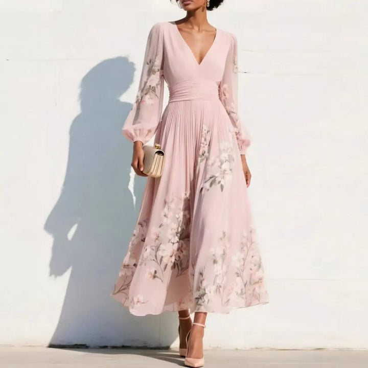 BEGOÑA | VESTIDO FLORAL ELEGANTE