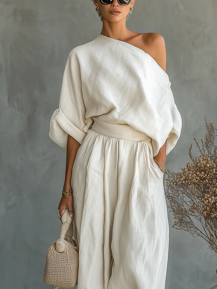 Mila™ | Conjunto Elegante de 2 Piezas Fluido y Sofisticado