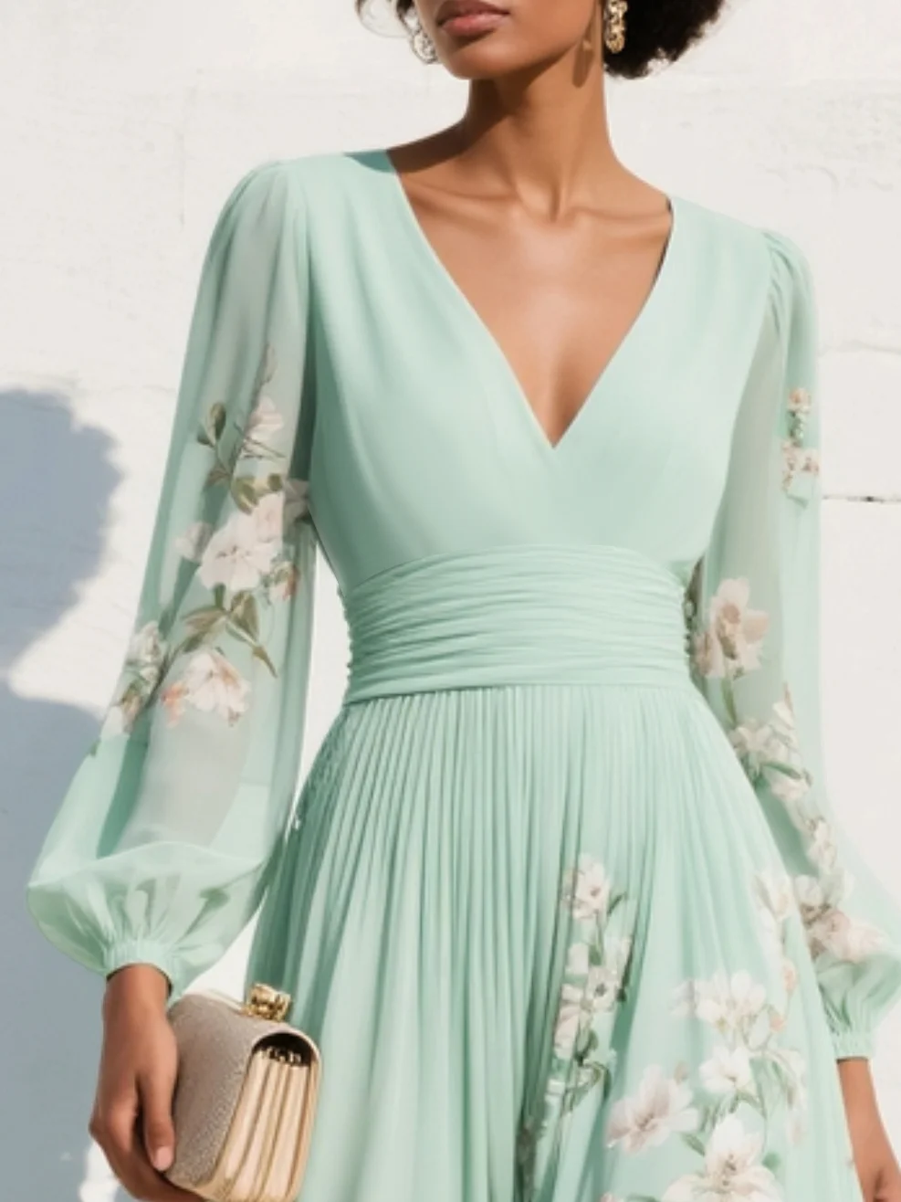 BEGOÑA | VESTIDO FLORAL ELEGANTE