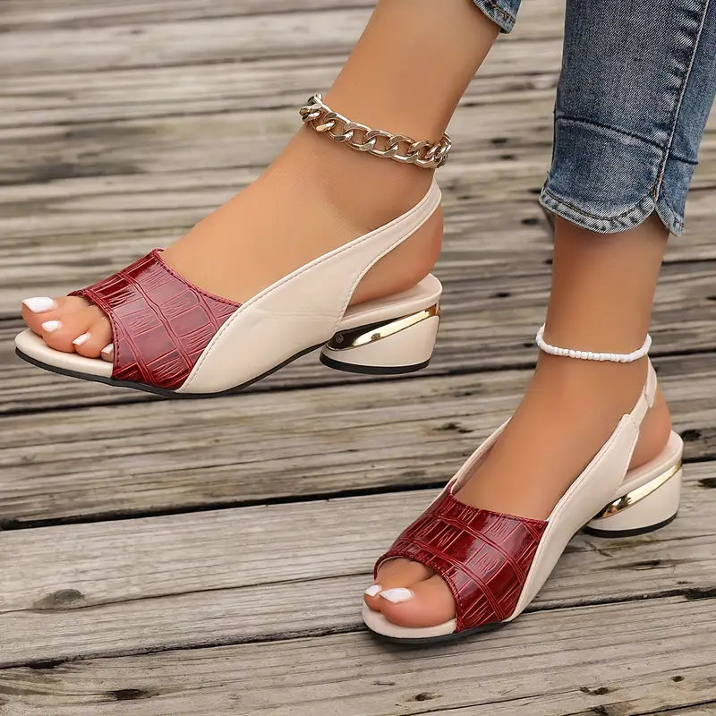 Gloria™ | Sandalias Ortopédicas Elegantes para Máximo Confort