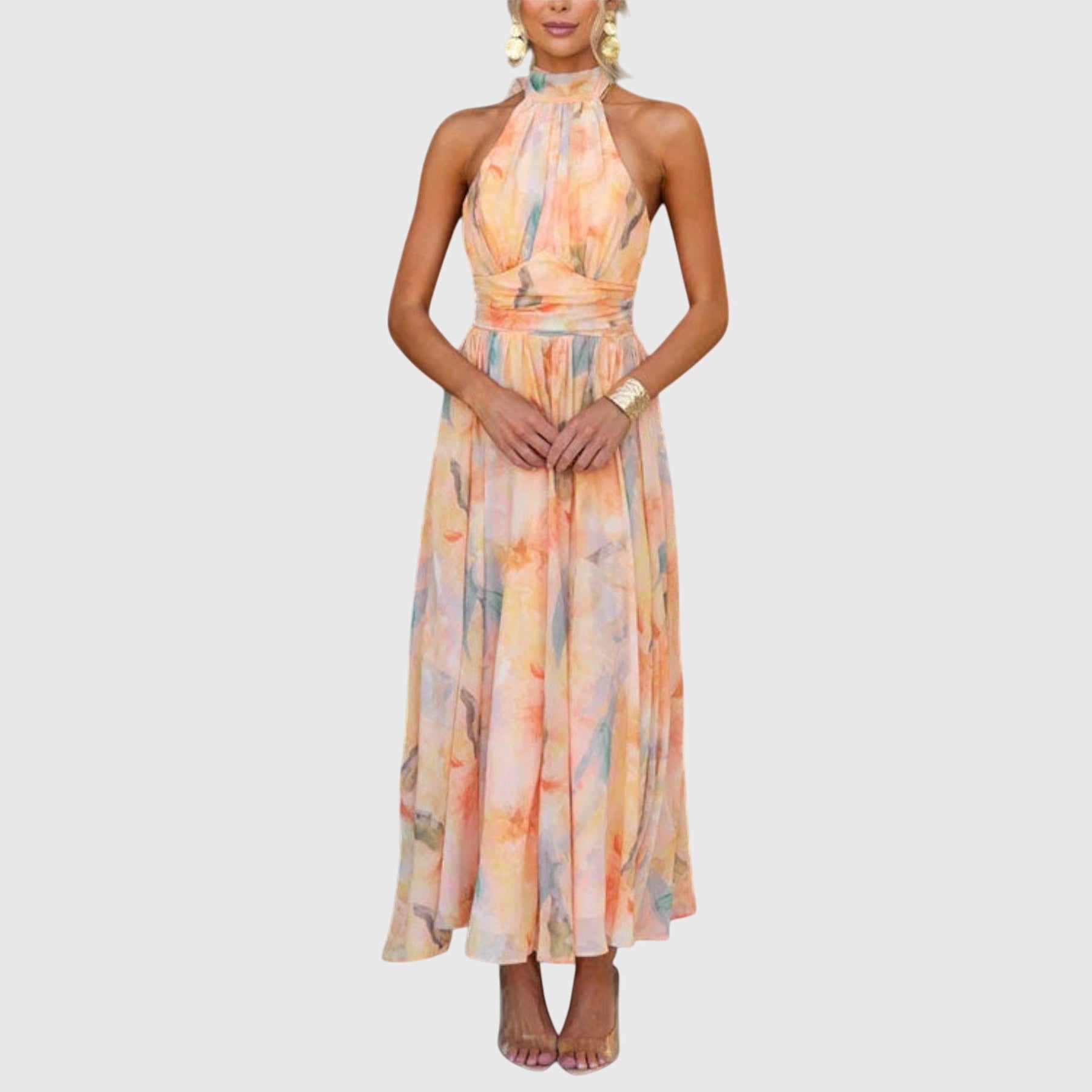 Halter™ | Vestido Maxi Elegante