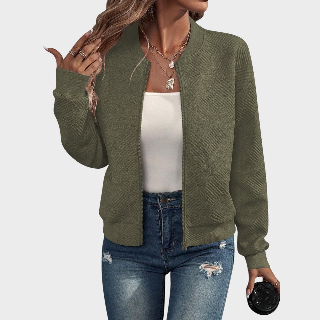 Dora | Chaqueta Bomber con Cremallera