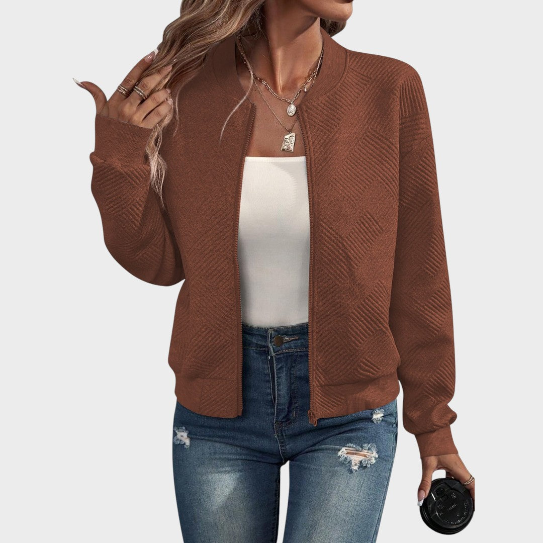 Dora | Chaqueta Bomber con Cremallera